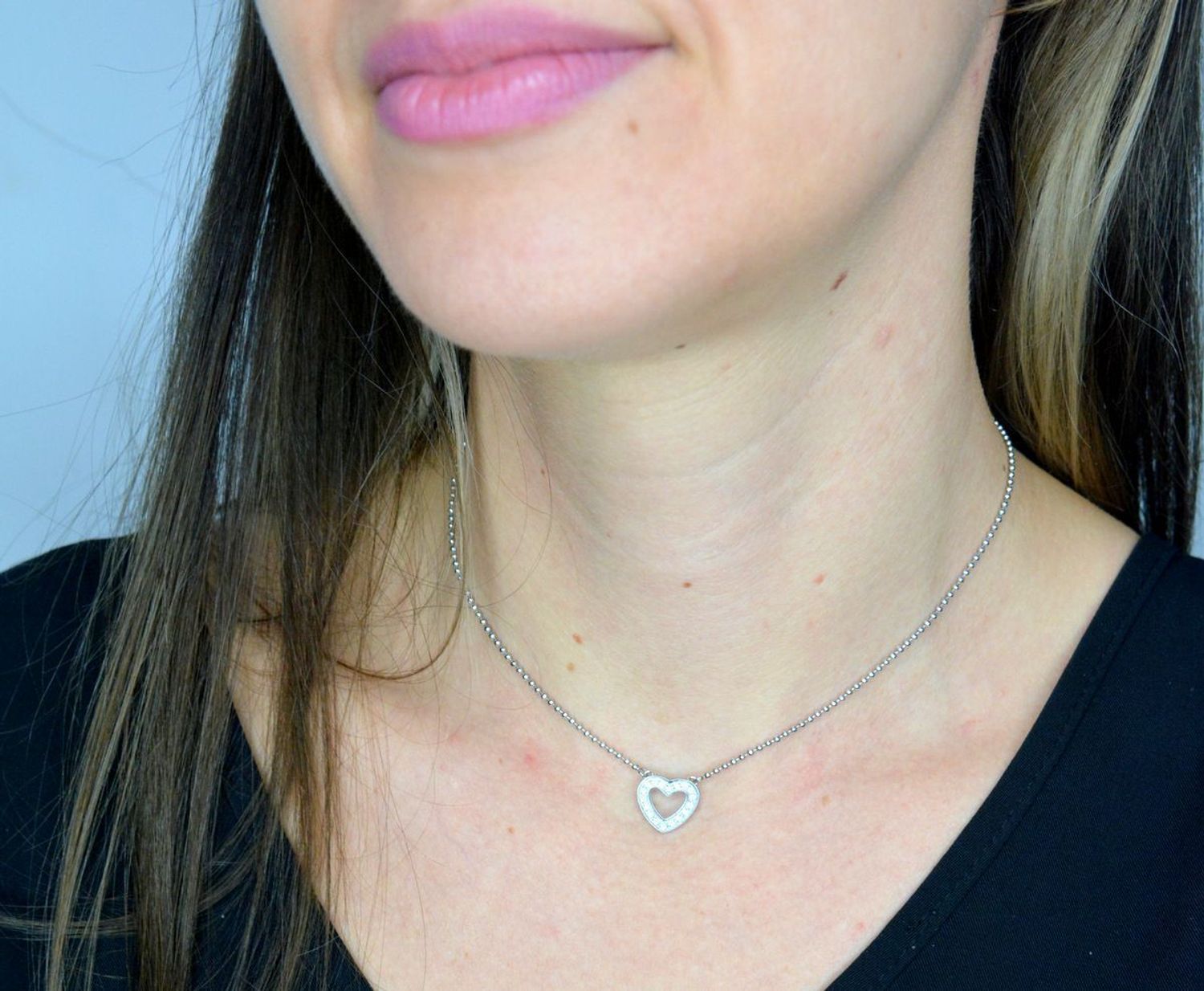 Naszyjnik stalowy Nomination Italy Soffio d'amore Serce 134001 022.png